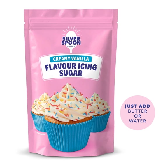 Silver Spoon Vanilla Icing Sugar 200g, Imported from Britain