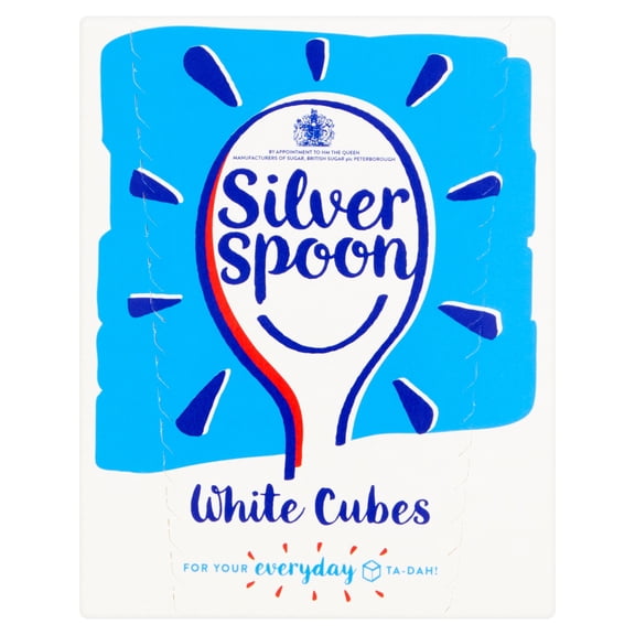 Silver Spoon White Sugar Cubes 500G, Imported from Britain