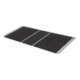 thumbnail image 1 of Silver Spring 2-5/8in High, 36in Wide Solid Aluminum Mobility Threshold Ramp for Wheelchairs, Scooters, and Power Chairs, 1 of 1