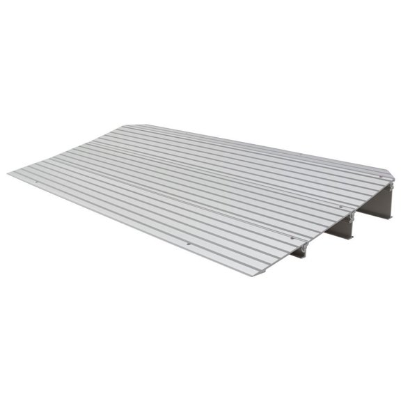 Silver Spring 3-1/4in High Aluminum Mobility Threshold Ramp for Wheelchairs, Scooters, and Power Chairs