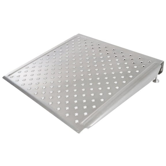 Silver Spring 4in High Aluminum Adjustable Threshold Ramp - 24in L x 36in W