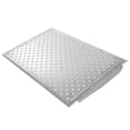 thumbnail image 1 of Silver Spring 4in High Aluminum Threshold Ramp, Punch Plate Surface, 24in L x 36in W, 1 of 6