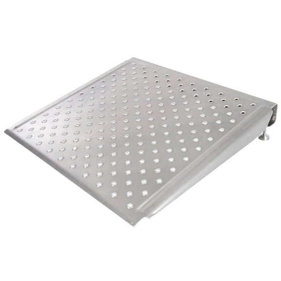 26" L x 28" W - Silver Spring Aluminum Adjustable Threshold Ramp