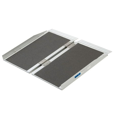 Silver Spring Aluminum Folding Wheelchair Ramp Plus 2' x 29in