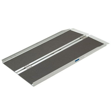 Silver Spring Aluminum Folding Wheelchair Ramp Plus 4' x 29in