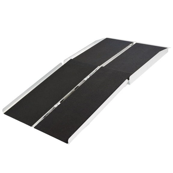 Silver Spring Aluminum Multi-Fold Wheelchair Ramp - 5' Long