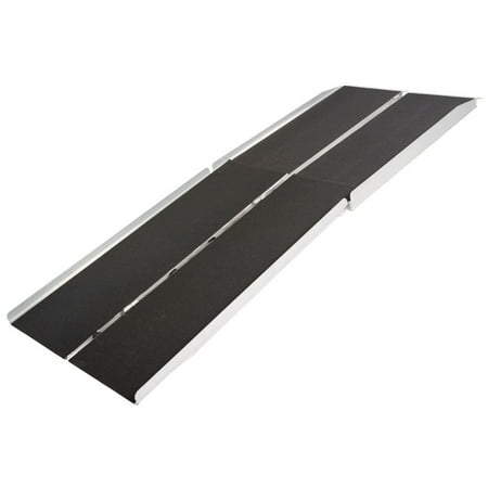 Silver Spring Aluminum Multi-Fold Wheelchair Ramp - 7' Long