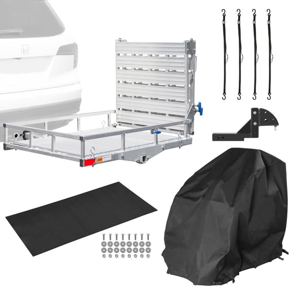 Silver Spring Aluminum Scooter Premium Travel Bundle - Double Fold Ramp