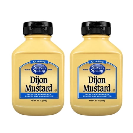 Silver Spring Classic Dijon Mustard – 9.5 Oz (2 Pack)