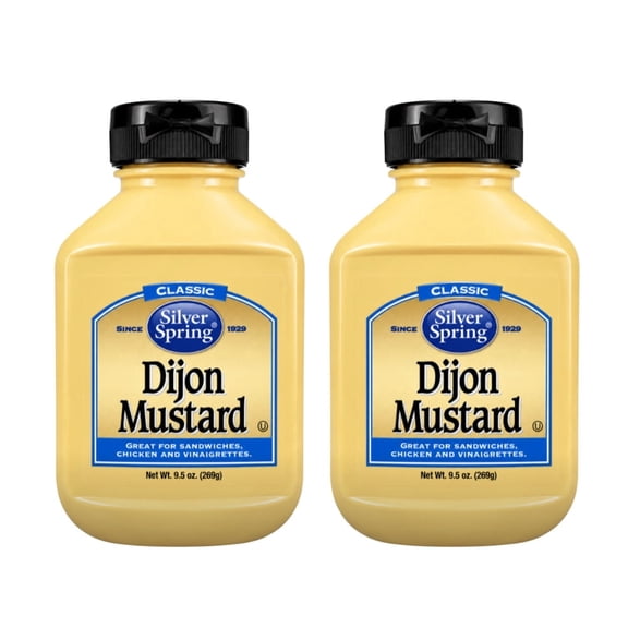 Silver Spring Classic Dijon Mustard 9.5 Oz (2 Pack)