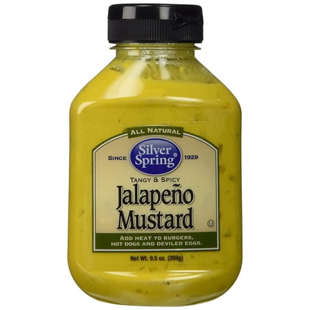 Silver Spring Jalapeno Mustard 9.5 oz Pack of 2
