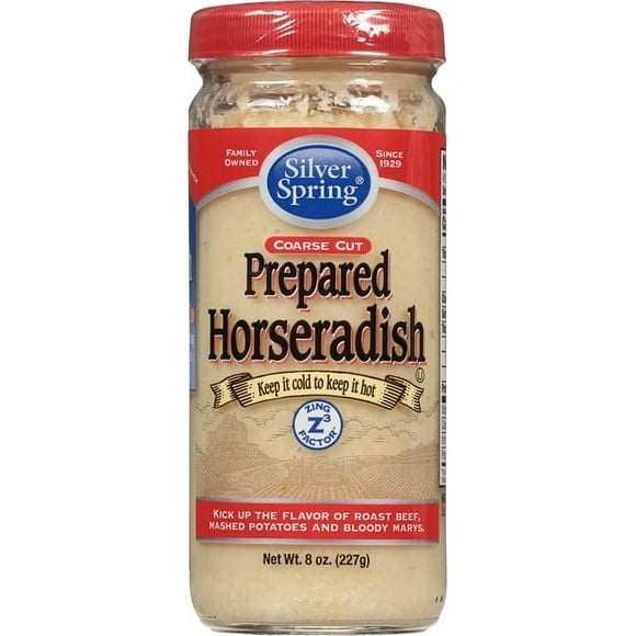 Silver Spring Prepared Horseradish, 8 oz Jar(2 Packs)
