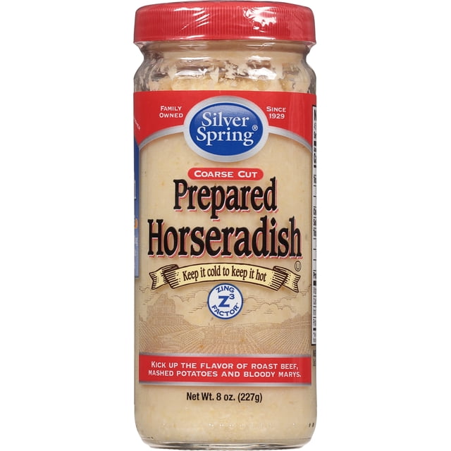 Prerared Silver Spring Prepared Horseradish, 8 oz Jar for Kitchen - Walmart ...
