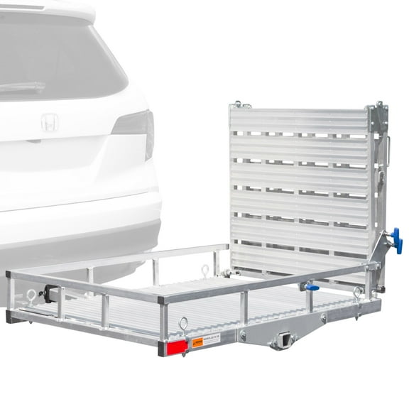 Silver Spring SC500-AF Folding Aluminum Scooter and Wheelchair Carrier with Ramp