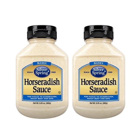 Silver Spring Sassy Horseradish Sauce  9.25 Oz (2 Pack)