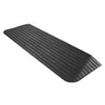 thumbnail image 1 of Silver Spring Solid Rubber Threshold Ramp for Wheelchairs, Scooter & More 1.5" Rise, Black, 1 of 7
