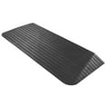 thumbnail image 1 of Silver Spring Solid Rubber Threshold Ramp for Wheelchairs, Scooters & More, 2" Rise, Black, 1 of 7