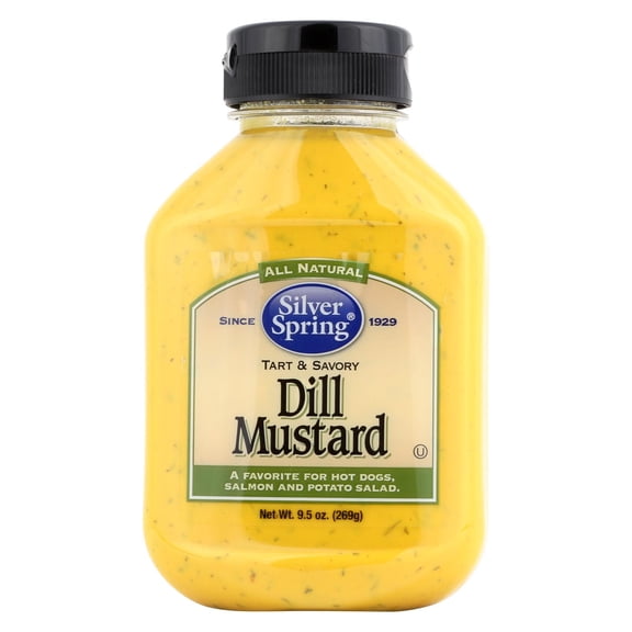 Silver Spring Squeeze Dill Mustard, 9.5 Oz