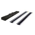 thumbnail image 1 of Silver Spring - Telescoping Wheelchair Track Ramps - With Storage Bag - Adjusts 5-1/2' to 10' long - Lightweight Aluminum Construction - 600 lb. capacity - Non-Skid Surface - 7-1/2" Overall Width, 1 of 6