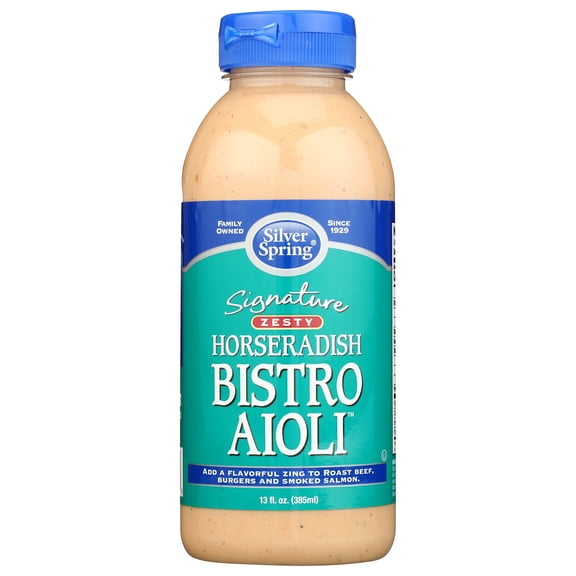 Silver Springs - Aioli Bistro Horseradish - 13 Oz, Case of 6