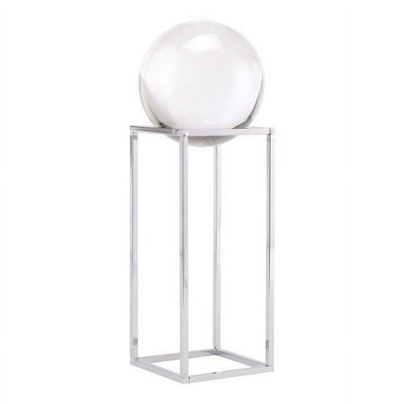 Silver Square Orb Small Silver