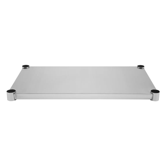 Silver Stainless Steel 75.5*46.5*9.5cm Adjustable Workbench Lower Shelf 220-pound Load-bearing Shelf Under The Table