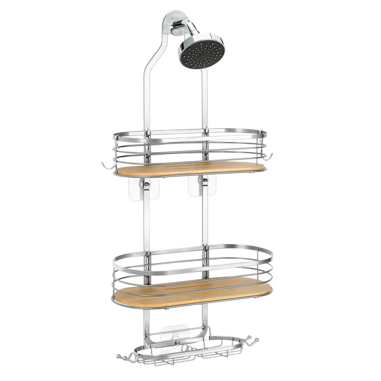 Suction Cup Hanging Basket - Set of 2 - Kitchen Organizer