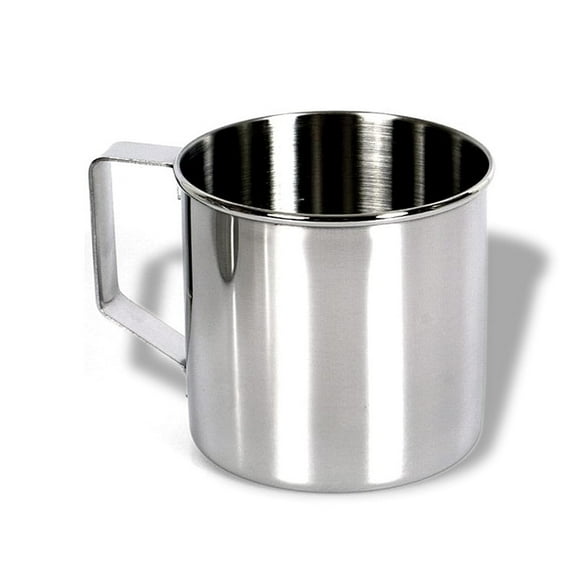 Silver Stainless Steel Mug Or Jug 1 Liter | Multipurpose For Water, Milk & Useful For Kitchen & Outdoor