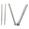 thumbnail image 1 of Silver Stainless Steel Nut Cracker with Picks - Heavy Duty Sheller Tool for Walnuts, Pecans, and Almonds, Non-Slip Grip, Includes Cleaning Picks for Easy Removal, 1Pcs, 1 of 5