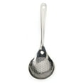 thumbnail image 1 of Silver Stainless Steel Pierced Straining Spoon, 1 of 4