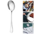 thumbnail image 1 of Silver Stainless Steel Serving Ladle With Deep Bowl For Soups Stews Sauces And Gravy Home And Kitchen Use, 1 of 9