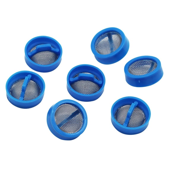 Silver Stainless Steel Washing Machine Inlet Valve Filter Screens, Universal Water Sediment Impurity Strainer Replacement Parts for Washer Water Inlet Pipe