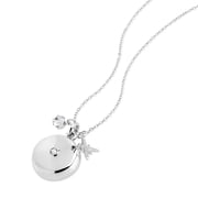 Silver Star Burst Charm Necklace - Personal Safety Device