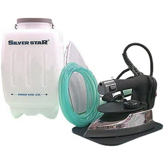 Silver Star ES-300 Gravity Feed Electric Steam Iron Set