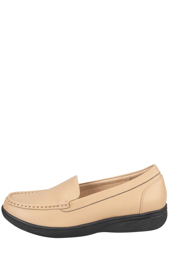 Silver StepsTM Orthopedic Loafer, Breathable Material, Beige - Womens, Size 8