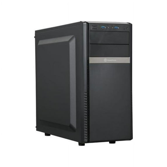 Silver Stone PS11B-Q Plastic Computer Case Optional Standard PS2ATX Power Supply