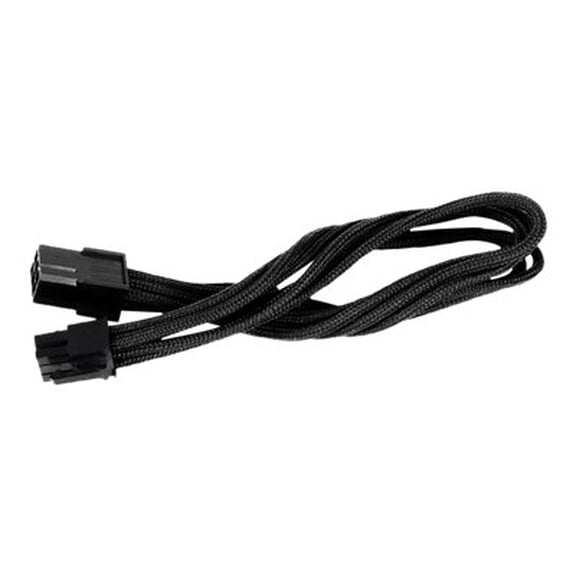 Silver Stone Technologies PP07-IDE6B 6 Pin 250 mm Extension Power Cable