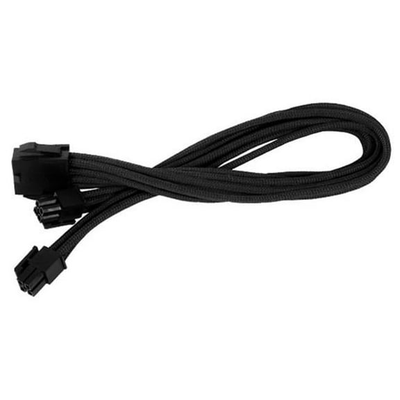 Silver Stone Technologies 8 Pin Power Extension Cable - Black - 300mm
