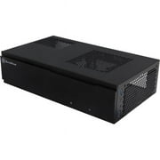 SilverStone MILO ML06 - SFF - mini ITX - no power supply SFX12V - black - USB/Audio