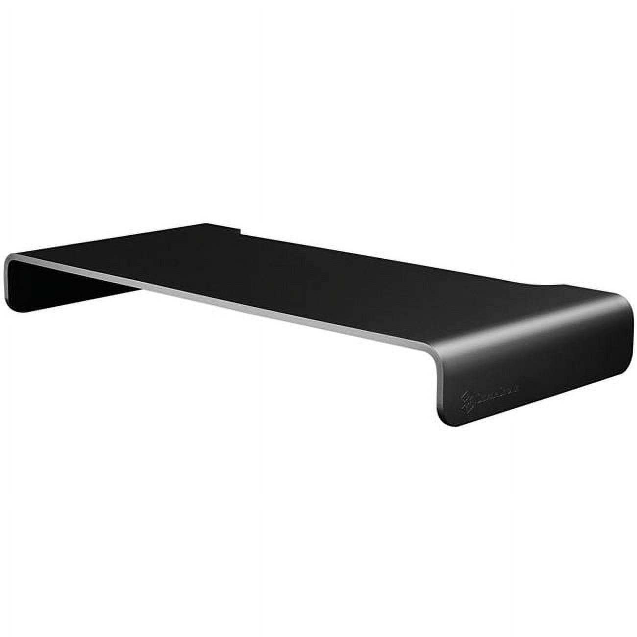 Silver Stone Technologies MR01B Monitor Riser - Black - Walmart.com