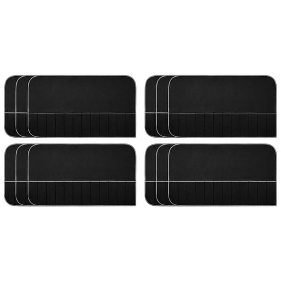 Silver Storage Bags Cloth Felt Flatware Organizer Anti Tarnish Protector 12Pcs