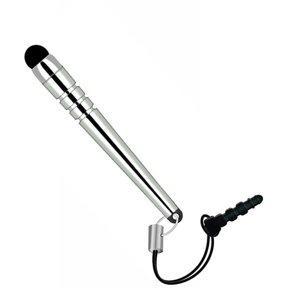 Silver Stylus Touch Pen for Motorola Razr (2023)/(2024)/Plus (2023)/(2024) - Aluminum Compact