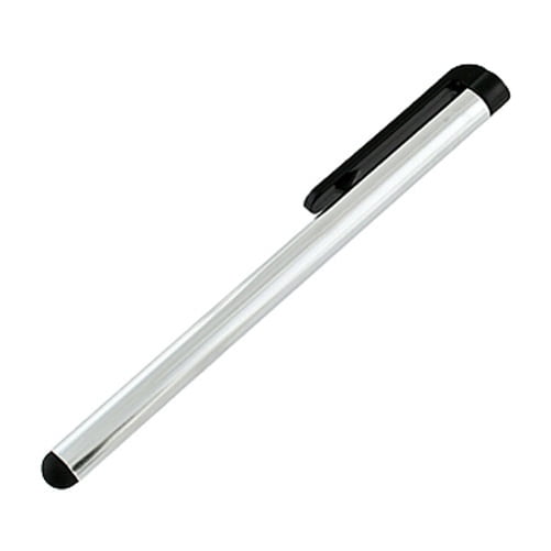 Silver Stylus Touch Screen LCD Display Pen Lightweight Compatible With Alcatel Onyx - LG V50 ThinQ 5G, G8 ThinQ - Motorola Moto G7 Power Play - Nokia 3.1 Plus - Samsung Galaxy S10e S10+ S10