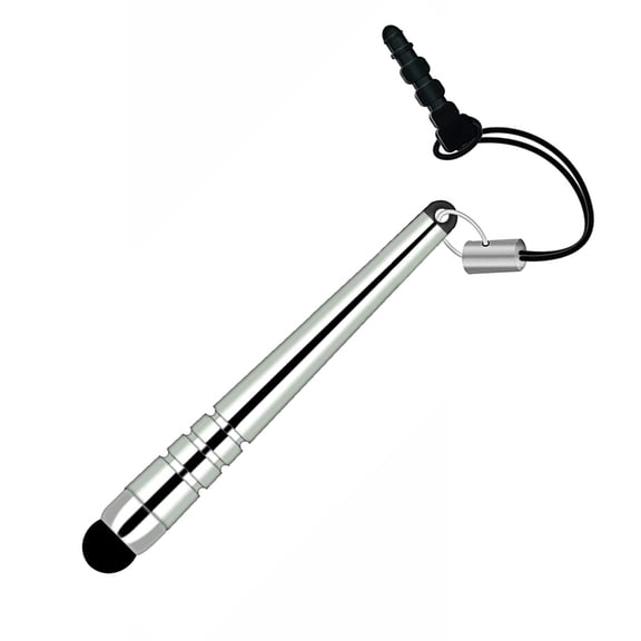 Silver Stylus for Google Pixel Tablet 11" (2023) - Touch Pen Aluminum Compact