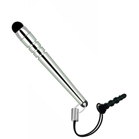 Silver Stylus for Nokia C200/C100 Phone - Touch Pen Aluminum Compact W5D for Nokia C200/C100 Models