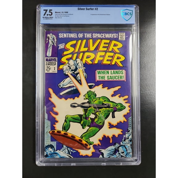 Silver Surfer #2 - CBCS 7.5 Comic Book