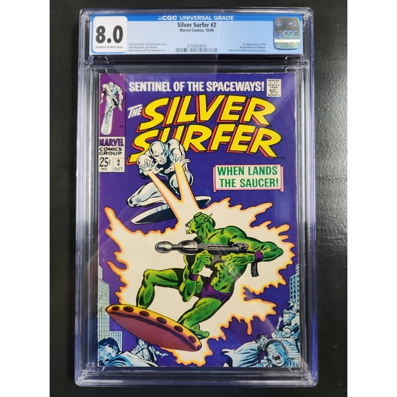 Silver Surfer #2 - CGC 8 Comic Book