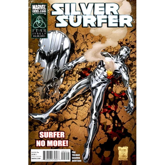Silver Surfer (5th Series) #2 VF ; Marvel Comic Book