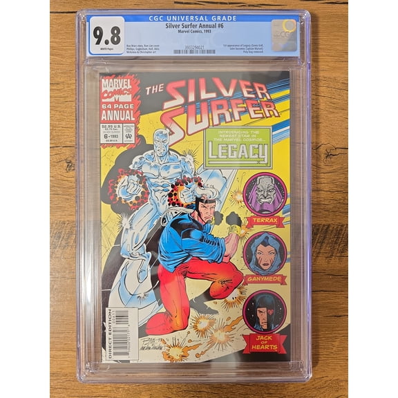 Silver Surfer Annual #6 - CGC 9.8 Comic Book