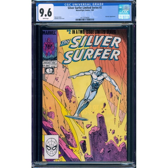 Silver Surfer Limited Series #2 - CGC 9.6 Comic Book